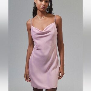 Urban Outfitters Pink Slip Dress